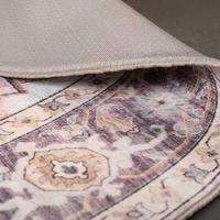 Heritaged Rond Vintage buitenkleed - Valenca Fino paars|roze - 230 cm - thumbnail