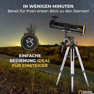 NATIONAL GEOGRAPHIC 76/700 reflectortelescoop EQ