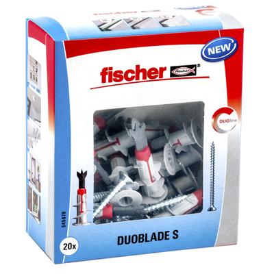 Fischer gipsplaatplug - DuoBlade S met schroef - 545678