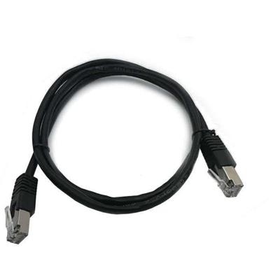 RJ45-kabel - LINEAR - PCC6FNB - Cat.6 - Afgeschermd - F/UTP - Zwart - 1 m