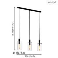 Eglo Eetkamer hanglampMontefino - 97367 - thumbnail