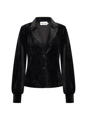 Helena Hart Blazer Lora Velour 7640 Blazers Zwart