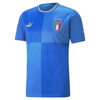 Italië Shirt Thuis Senior 2022-2023 - Maat L - Kleur: Blauw | Soccerfanshop - thumbnail