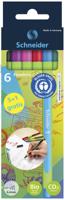 Schneider Schreibgeräte Fineliner Line-Up 6er Etui, sortiert, 5+1 Aktion 191086 Rollerballpen 1 stuk(s) - thumbnail