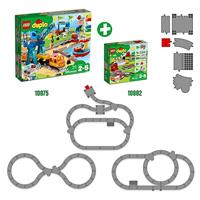 Lego Duplo 10882 Treinrails 23-delig - thumbnail
