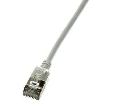 LogiLink CQ9032S RJ45 Netwerkkabel, patchkabel CAT 6A U/FTP 1.00 m Grijs Extreem dun, Vlambestendig, Flexibel, Folie afscherming, Halogeenvrij, Snagless, LogiLink CQ9032S RJ45 Netwerkkabel, patchkabel CAT 6A U/FTP 1.00 m Grijs Extreem dun, Vlambestendig, Flexibel, Folie afscherming, Halogeenvrij, Snagless,