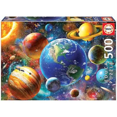 Puzzel Solar System Educa 18449 (500 pcs)
