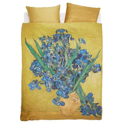 Beddinghouse x Van Gogh Museum Irises Yellow Dekbedovertrek