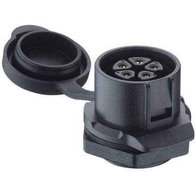 Lutronic 0272 03 Ronde connector Koppeling, inbouw Totaal aantal polen: 3 1 stuk(s)