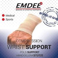 Emdee Elastische Support Bandages Wrist Support Bandage Maat M Art.57641 1Stuks - thumbnail