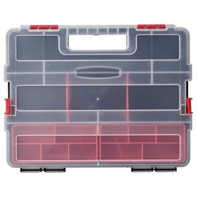 TOOLCRAFT Assortimentsdoos (l x b x h) 285 x 225 x 60 mm Aantal vakken: 21 Variabele onderverdeling Inhoud 1 stuk(s)