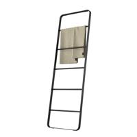Sealskin Brix Handdoekladder - 50x4x155cm - zwart 362474620 - thumbnail