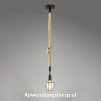 Fischer & Honsel Touw hanglampRope zwart - 60779 - thumbnail
