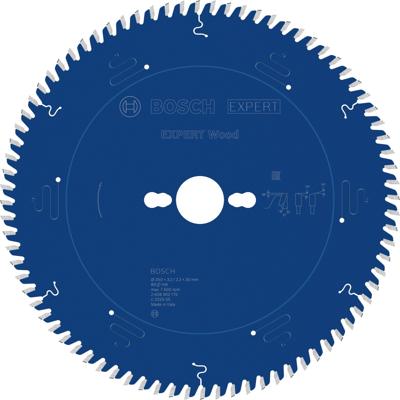 Bosch Accessoires EXPERT Wood Cirkelzaagblad | 250 x 3,2/2,2 x 30 mm | T80 - 2608902170