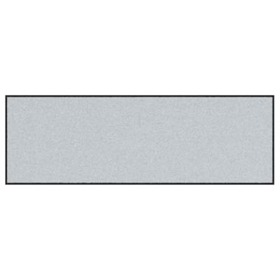 VidaXL Deurmat grijs en zwart 60 x 180 cm polypropyleen en vinyl