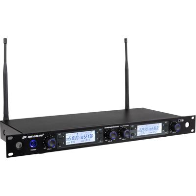 JB Systems HF-PRO QUAD Viervoudige draadloze microfoonontvanger