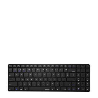 Rapoo Toetsenbord Mm Slim Zwart E9100m