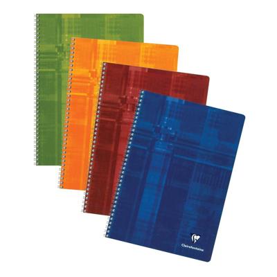 Clairefontaine schrift ft A4, 100 bladzijden, geruit 5 mm, met kantlijn Clairefontaine schrift ft A4, 100 bladzijden, geruit 5 mm, met kantlijn