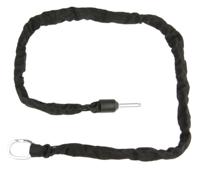 Pythonslot Ringslot plug-in ketting 140cm/ø 5,5mm, zwart - thumbnail