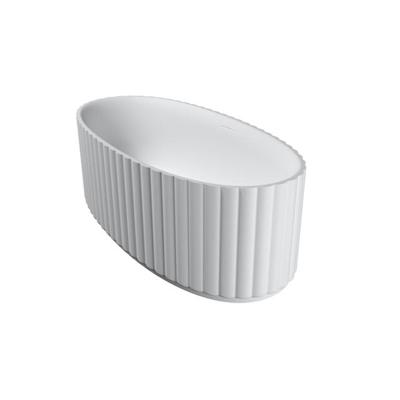 Vrijstaand Ligbad Riho Catching Waves 174x82x56.5 cm Incl. Pop Up Waste en Sifon Geribbeld Mat Wit Vrijstaand Ligbad Riho Catching Waves 174x82x56.5 cm Incl. Pop Up Waste en Sifon Geribbeld Mat Wit