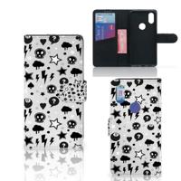 Telefoonhoesje met Naam Xiaomi Mi Mix 2s Silver Punk - thumbnail