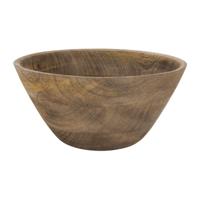Schaal van mangohout - 21 cm - thumbnail