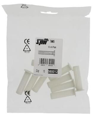 Spit zeef plastic M6/M8 dia 12x45mm