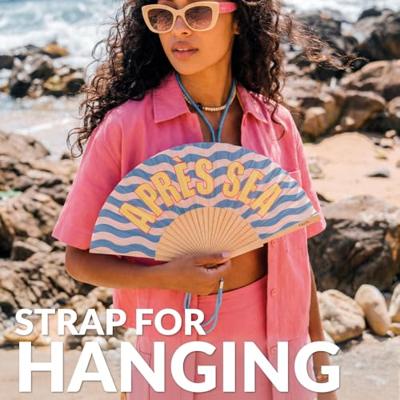 Houten waaier Après sea