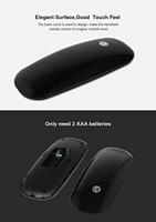 MiBoxer RGB-CCT afstandsbediening 2.4G 4-zones zwart - LED0230 - thumbnail