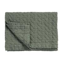 Vandyck Vandyck PURE 10 G.DYED Bedsprei 260x260 sage green - thumbnail