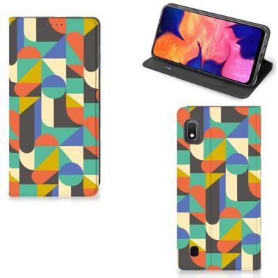 Samsung Galaxy A10 | Hoesje met Magneet | Funky Retro Samsung Galaxy A10 | Hoesje met Magneet | Funky Retro
