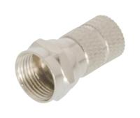 Valueline fc-001prof f-connector male metaal zilver - thumbnail
