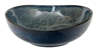 Ovale kom - Tokyo Design Studio - Cobalt Blue Serie - 450ml - 16.9 x 16.5 x 6cm