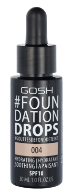 Gosh Foundation Drops SPF10 30ml 004 Natural Dames