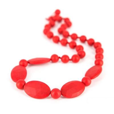 Lollipops & More bijtketting Licorice 85 cm silicone