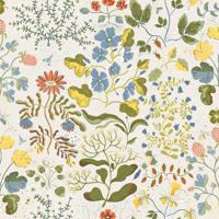 Dutch Wallcoverings Fägring - Groh - Beige/Groen - thumbnail