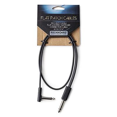 RockBoard Flat Patch Looper/Switcher kabel haaks-recht 60 cm