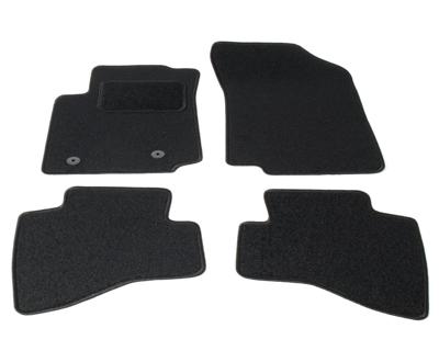 Automatten op maat - zwart stof - Peugeot 108 vanaf 2014 Automatten op maat - zwart stof - Peugeot 108 vanaf 2014