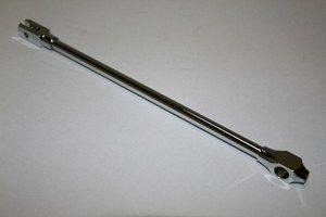 Gazelle Rembuisje 175mm messing / chroom