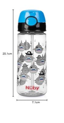 Nuby Tritan Beker Blauw Nuby Tritan Beker Blauw