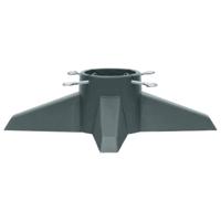 VidaXL Kerstboomstandaard 55,5x55,5x15 cm groen - thumbnail