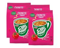 Cup-a-Soup Unox machinezak Chinese tomaat 140ml | 4 stuks - thumbnail