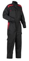 Blåkläder Overall Industrie 60541800 | Zwart/Rood | Maat 52 - 7330509360538 - thumbnail