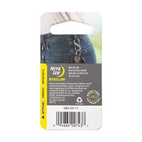 NITE Ize NI-SB2-03-11 Karabijn S-Biner Gr. 2 50 mm x 22 mm 1 stuk(s) - thumbnail