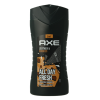 AXE Showergel collision leather & cookies 250 Milliliter - thumbnail