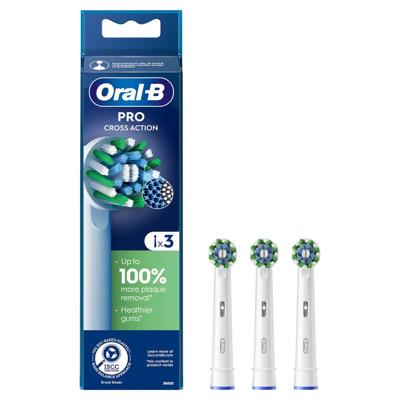 Oral-B Pro Cross Action opzetborstels, verpakking van 3 stuks