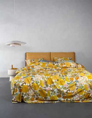 Essenza Essenza Florentien Dekbedovertrek 140x200/220 Yellow