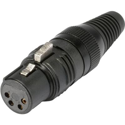 HICON XLR socket 4-pin HI-X4CF-G