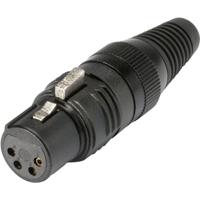 HICON XLR socket 4-pin HI-X4CF-G - thumbnail