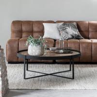 DTP Home Salontafel 'Pluto' Teakhout, 100cm, kleur Naturel - thumbnail